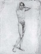 Edvard Munch Naked painting